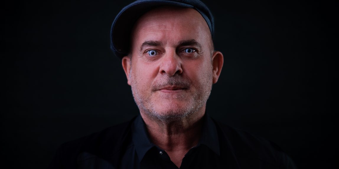 Roberto with contact lenses