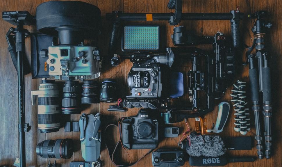 Photo gear.